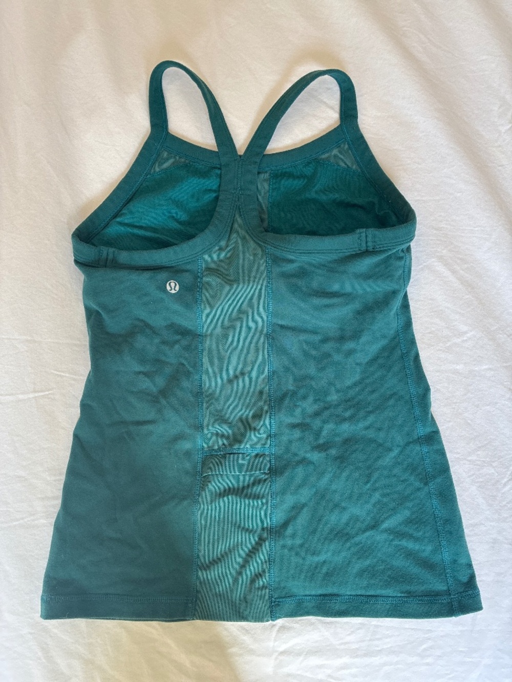 Teal Lululemon flow-y tank top size 6